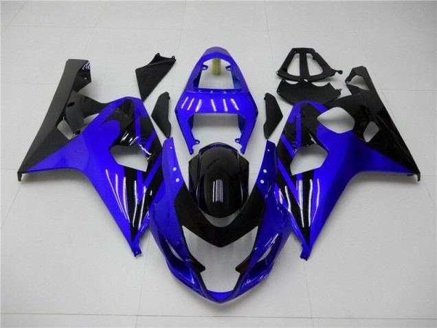 Großhandel GSXR 600 / 750 K4 2004-2005 Motorrad Verkleidungen - Blau Schwarz