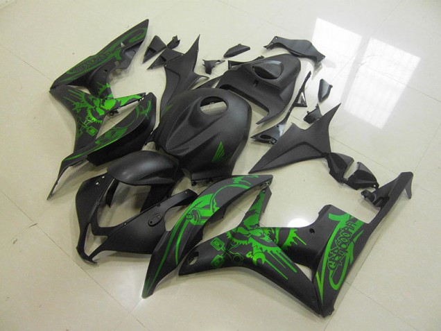 Großhandel CBR 600 RR 2007-2008 Motorrad Verkleidungen - Grüner Totenkopf