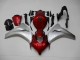 Großhandel CBR 1000 RR 2008-2011 Motorrad Verkleidungen - Rot Silber