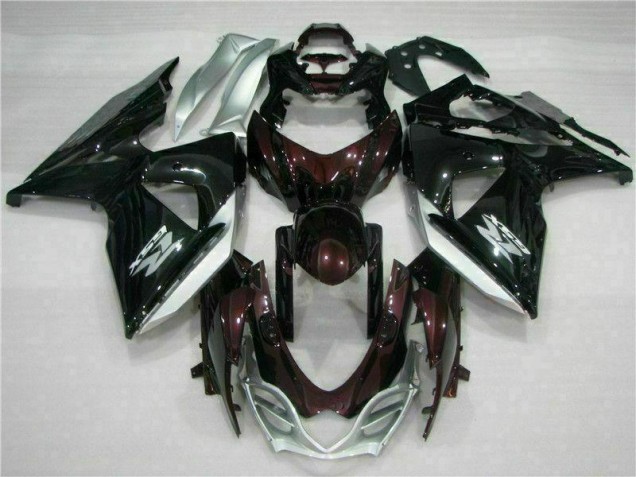 Großhandel GSXR 1000 K9 2009-2016 Motorrad Verkleidung - Braun Schwarz